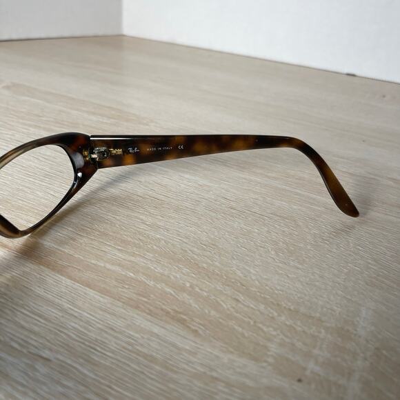 Ray-Ban RB2129 902 Sunglasses FRAMES ONLY Tortoise/Brown Made In Italy - Picture 7 of 9